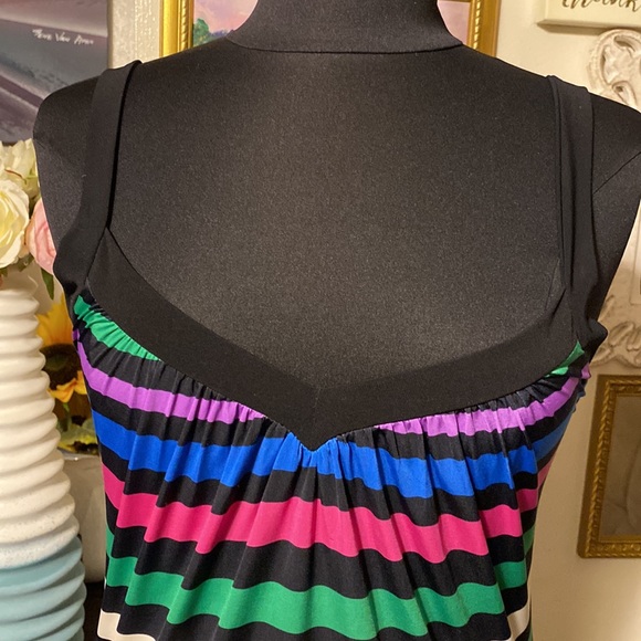 Pronto women multiple color tank top size M in excellent condition - Picture 3 of 6